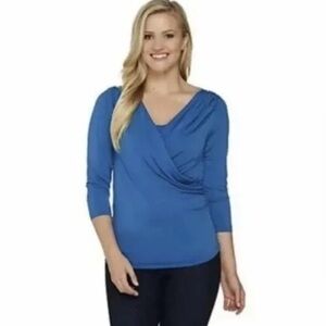 NWOT Shape FX Bodysuit Wrap Top